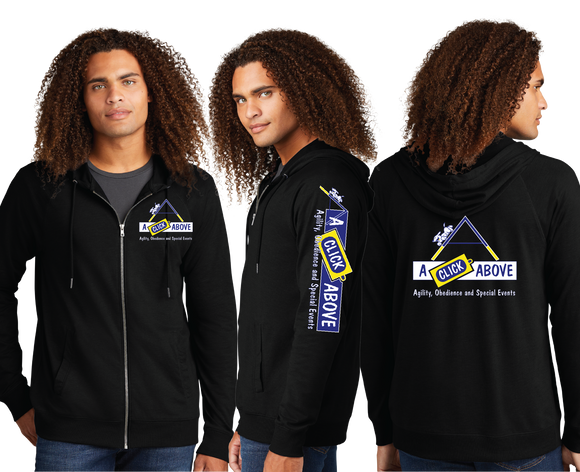 CLICK/Featherweight French Terry Full Zip Hoodie/DT573