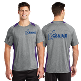 CNE/Sport Tek Heather Colorblock Contender Tee/ST361