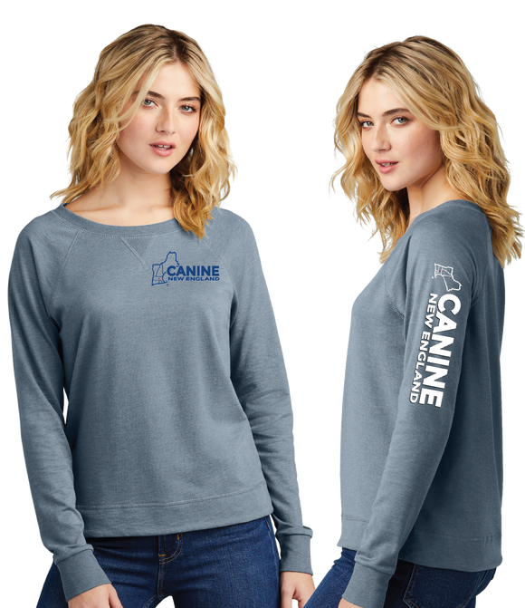 CNE/Women Featherweight French Terry Long Sleeve Crewneck/DT672