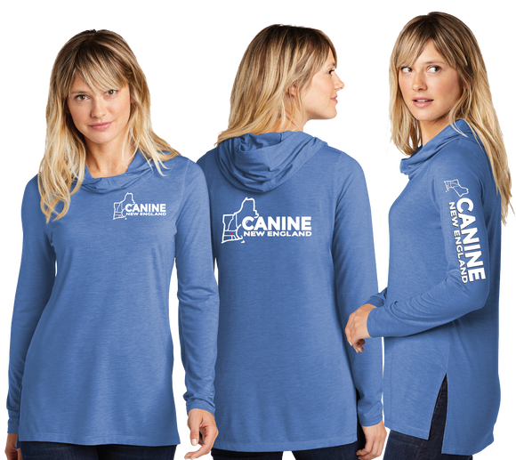 CNE/Sport Tek Women TriBlend Wicking Long Sleeve Hoodie/LST406