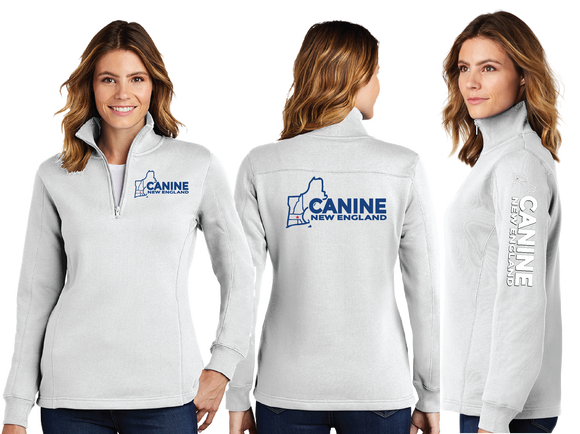 CNE/Ladies 9oz Quarter Zip Sweatshirt/LST253