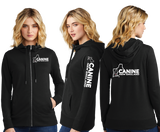 CNE/Women Featherweight French Terry Full Zip Hoodie/DT673