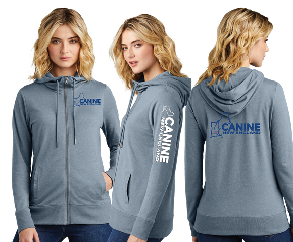 CNE/Women Featherweight French Terry Full Zip Hoodie/DT673