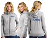 CNE/Women Featherweight French Terry Full Zip Hoodie/DT673