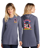 COSMO/Sport Tek Women TriBlend Wicking Long Sleeve Hoodie/LST406