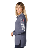 COSMO/Sport Tek Women TriBlend Wicking Long Sleeve Hoodie/LST406