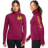 Chili25/SportTek Women SportWick Stretch QTR Zip Pullover/LST850