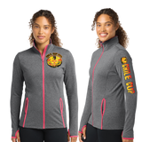 Chili25/SportTek WOMEN SportWick Stretch Contrast FULL ZIP Jacket/LST853