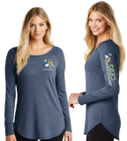 DG40/Women’s Perfect Tri Long Sleeve Tunic Tee/DT132L