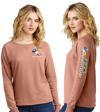 DG40/Women Featherweight French Terry Long Sleeve Crewneck/DT672