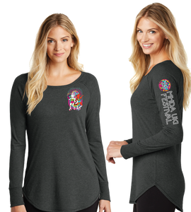 DISCO25/Women’s Perfect Tri Long Sleeve Tunic Tee/DT132L