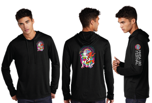 DISCO25/UniSex Sport Tek TriBlend Wicking Long Sleeve Hoodie /ST406