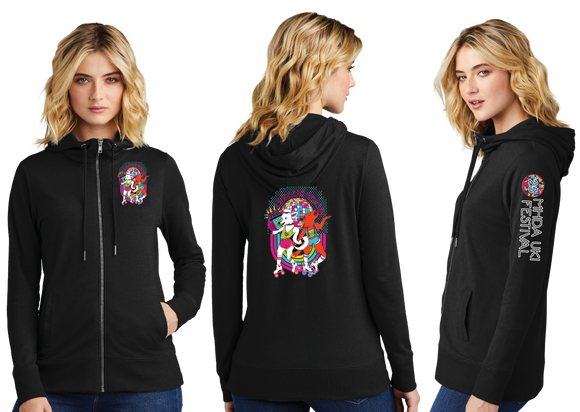 DISCO25/Women Featherweight French Terry Full Zip Hoodie/DT673