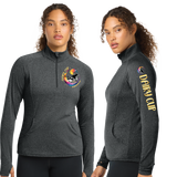 Dairy24/SportTek Women SportWick Stretch QTR Zip Pullover/LST850