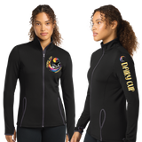 Dairy24/SportTek WOMEN SportWick Stretch Contrast FULL ZIP Jacket/LST853