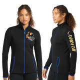 Dairy24/SportTek WOMEN SportWick Stretch Contrast FULL ZIP Jacket/LST853