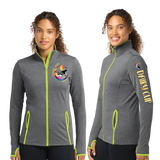 Dairy24/SportTek WOMEN SportWick Stretch Contrast FULL ZIP Jacket/LST853