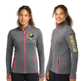 Dairy24/SportTek WOMEN SportWick Stretch Contrast FULL ZIP Jacket/LST853