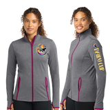 Dairy24/SportTek WOMEN SportWick Stretch Contrast FULL ZIP Jacket/LST853