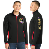 Dairy24/SportTek SportWick Stretch Contrast FULL ZIP Jacket/ST853