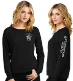 ELDER/Women Featherweight French Terry Long Sleeve Crewneck/DT672