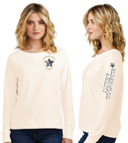 ELDER/Women Featherweight French Terry Long Sleeve Crewneck/DT672