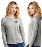 ELDER/Women Featherweight French Terry Long Sleeve Crewneck/DT672