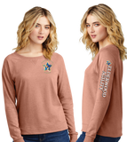 ELDER/Women Featherweight French Terry Long Sleeve Crewneck/DT672