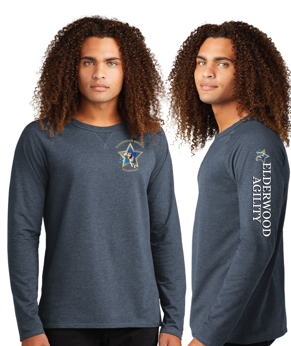 ELDER/Featherweight French Terry Long Sleeve Crewneck/DT572