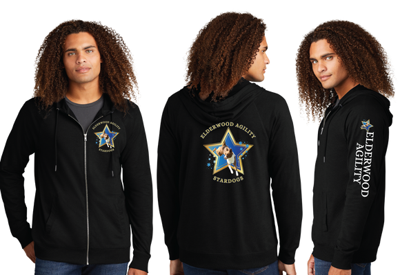 ELDER/Featherweight French Terry Full Zip Hoodie/DT573