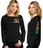 FIREICE25/Women Featherweight French Terry Long Sleeve Crewneck/DT672