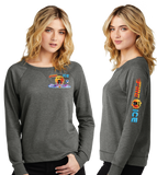 FIREICE25/Women Featherweight French Terry Long Sleeve Crewneck/DT672