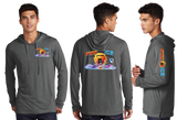 FIREICE25/UniSex Sport Tek TriBlend Wicking Long Sleeve Hoodie /ST406