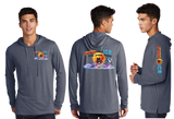 FIREICE25/UniSex Sport Tek TriBlend Wicking Long Sleeve Hoodie /ST406