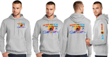 FIREICE25/Port and Company Core Fleece Pullover Hooded Sweatshirt/PC78H