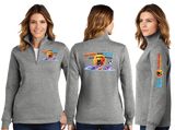 FIREICE25/Ladies 9oz Quarter Zip Sweatshirt/LST253/