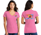 FIREICE25/Port n Company Women V Neck Tee/LPC450V