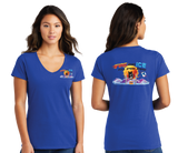 FIREICE25/Port n Company Women V Neck Tee/LPC450V