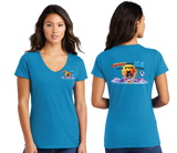 FIREICE25/Port n Company Women V Neck Tee/LPC450V
