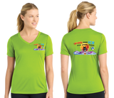 FIREICE25/Sport Tek Women PosiCharge Competitor V Neck/LST353