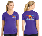 FIREICE25/Sport Tek Women PosiCharge Competitor V Neck/LST353