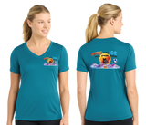 FIREICE25/Sport Tek Women PosiCharge Competitor V Neck/LST353