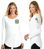 FIVEOCLOCK/Women’s Perfect Tri Long Sleeve Tunic Tee/DT132L
