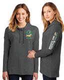 FIVEOCLOCK/Women Featherweight French Terry Hoodie/DT671