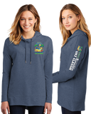 FIVEOCLOCK/Women Featherweight French Terry Hoodie/DT671