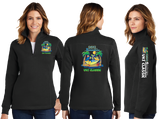 FIVEOCLOCK/Ladies 9oz Quarter Zip Sweatshirt/LST253/