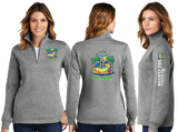 FIVEOCLOCK/Ladies 9oz Quarter Zip Sweatshirt/LST253/