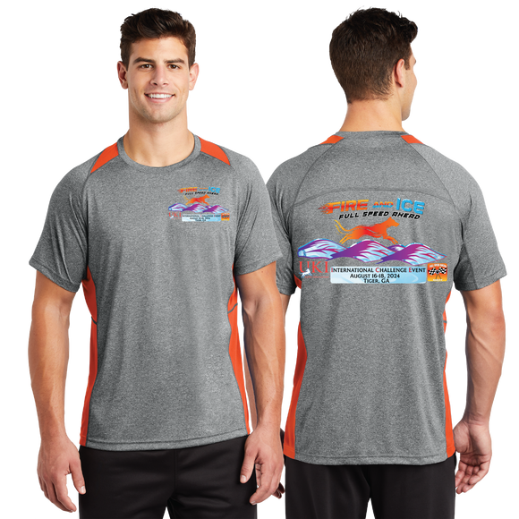 FSA/Sport Tek Heather Colorblock Contender Tee/ST361