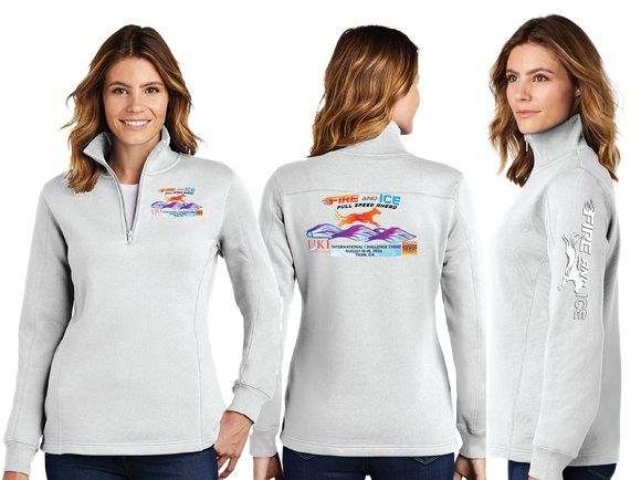 FSA/Ladies 9oz Quarter Zip Sweatshirt/LST253