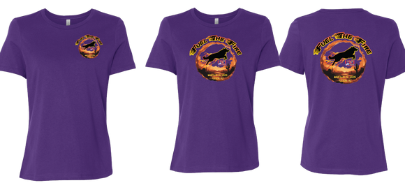 FUEL26/Bella Canvas Women Relaxed Fit All Cotton/6400